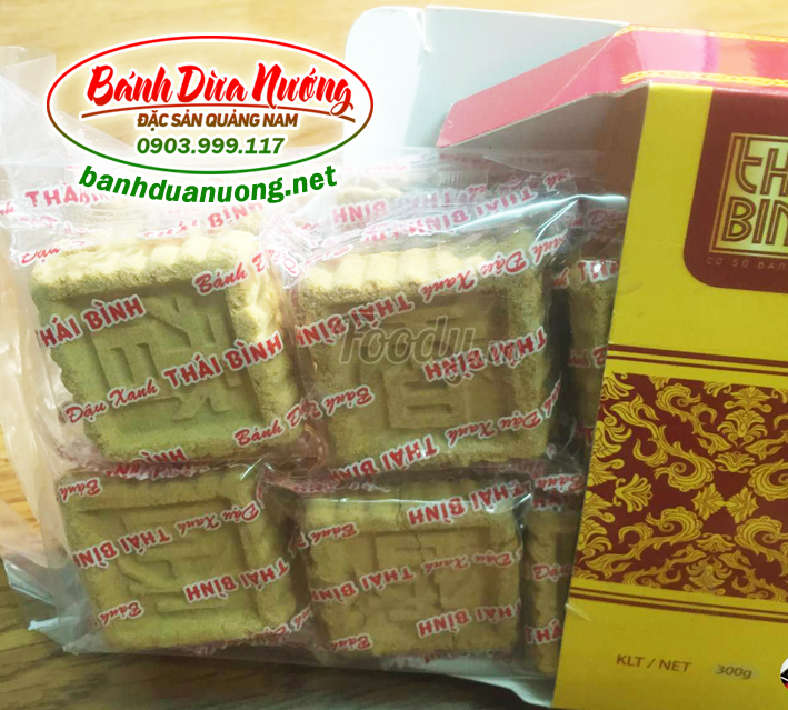 Bánh đậu xanh nướng Quảng Nam